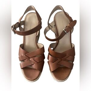 Banana Republic Tan Leather Sandals